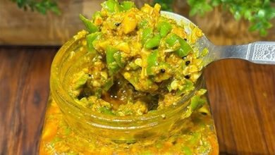 Green chilli pickle
