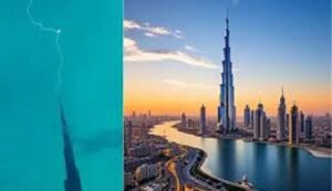 Burj Khalifa Lightning Strike Video