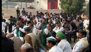 Farmer Protest at Yamuna Expressway