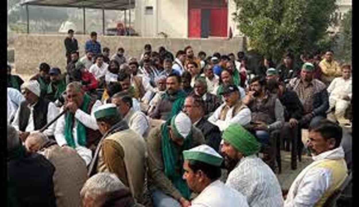 Farmer Protest at Yamuna Expressway