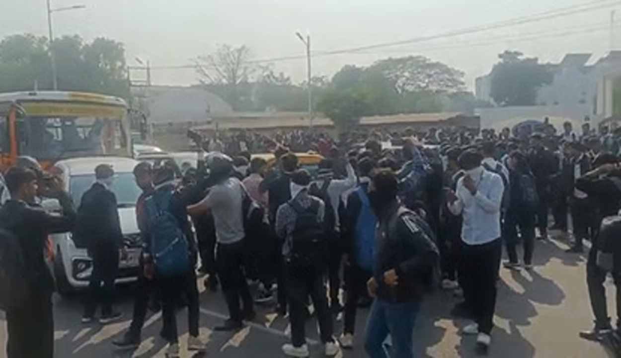 Kanpur KIT Student Protest