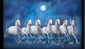 Benefits of seven running horses painting