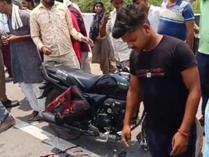 Road Accident on Sitapur Lucknow Highway