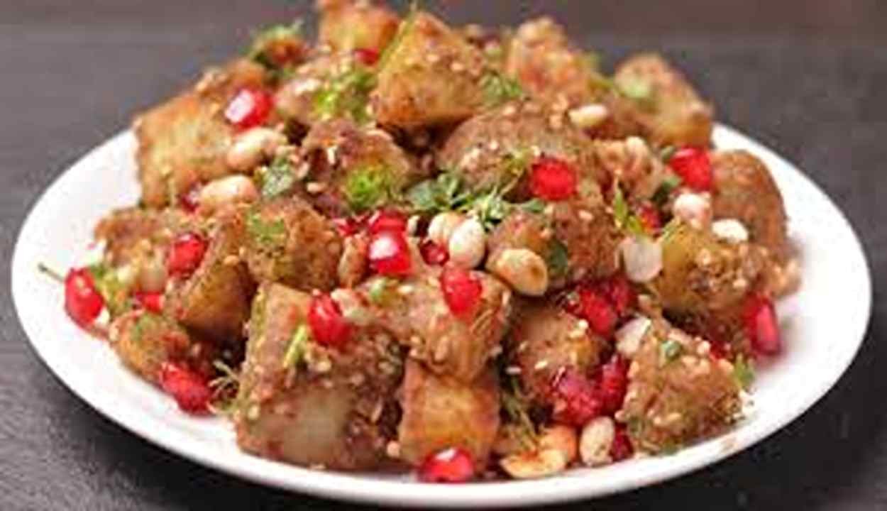Sweet Potato Chaat Recipe