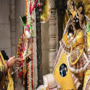 banke bihari temple donation theft row