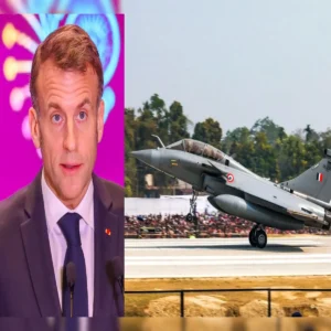 macron defends rafale deal india