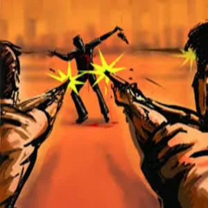 madhubani police encounter suspect injured