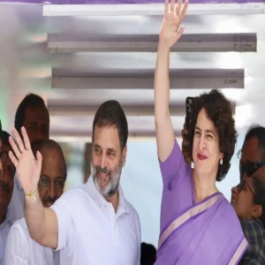 rahul gandhi priyanka wayanad event