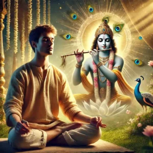 bhagavad gita shlokas for anger control and peace