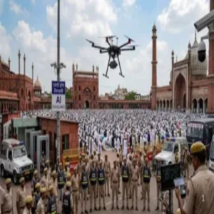 eid security up cities tight arrangements namaz