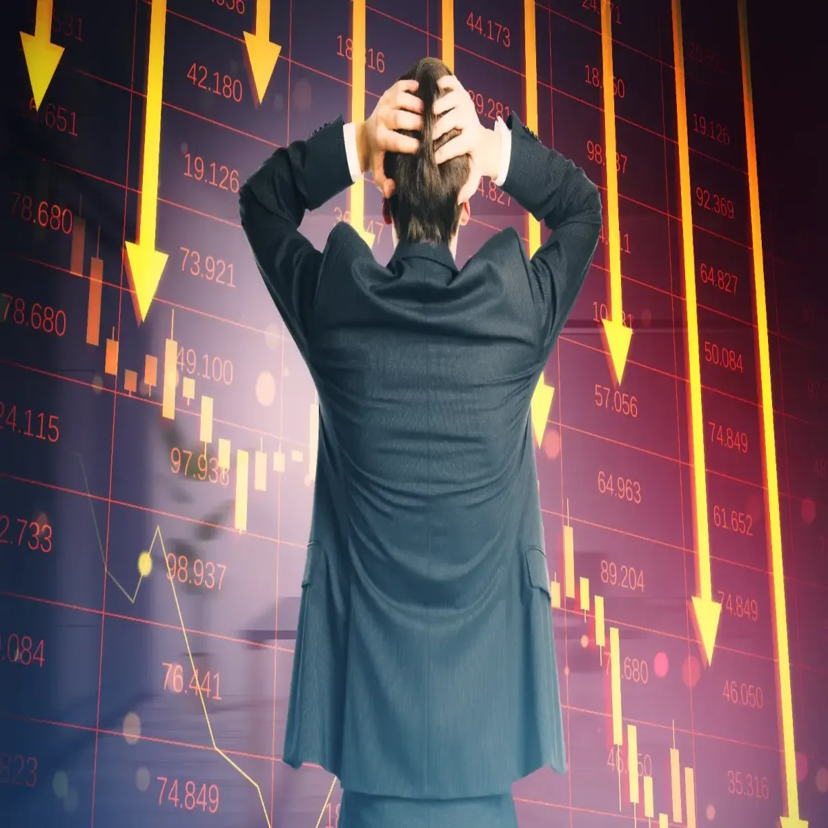 Stockmarket Stockmarket Videshi Niveshkon Bikvali Bajar