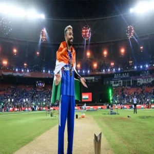 hardik pandya celebration complaint