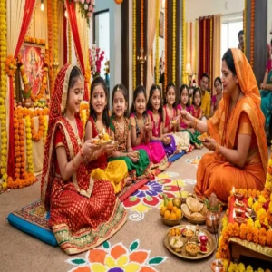 navratri 2026 ashtami navami kanya pujan time