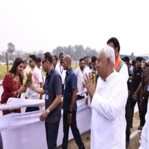 nitish samriddhi yatra leshi singh emotional purnia