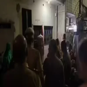 woman body found panchayat building case