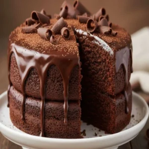 eggless chocolate cake without oven recipe