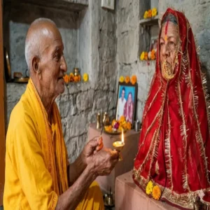 retired soldier wife statue love story bageshwar