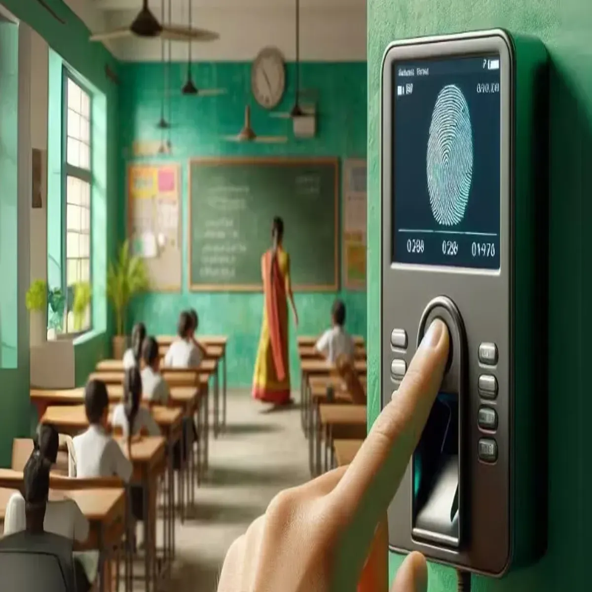 Schoolattendance Schoolattendance Taib Aadharit Hajiri Vyvstha