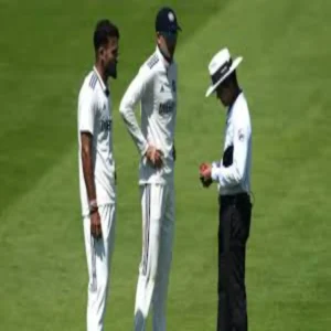 tim david ball check umpire warning ipl match