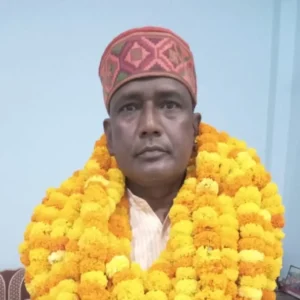 bjp worker appointed district president