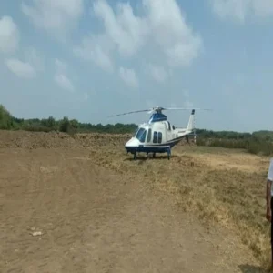 helicopter emergency landing passengers safe