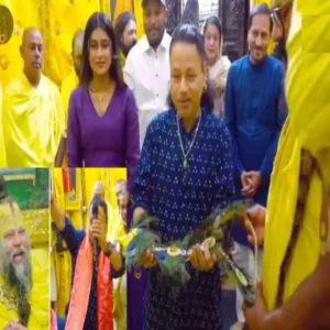 kailash kher premanand maharaj vrindavan visit