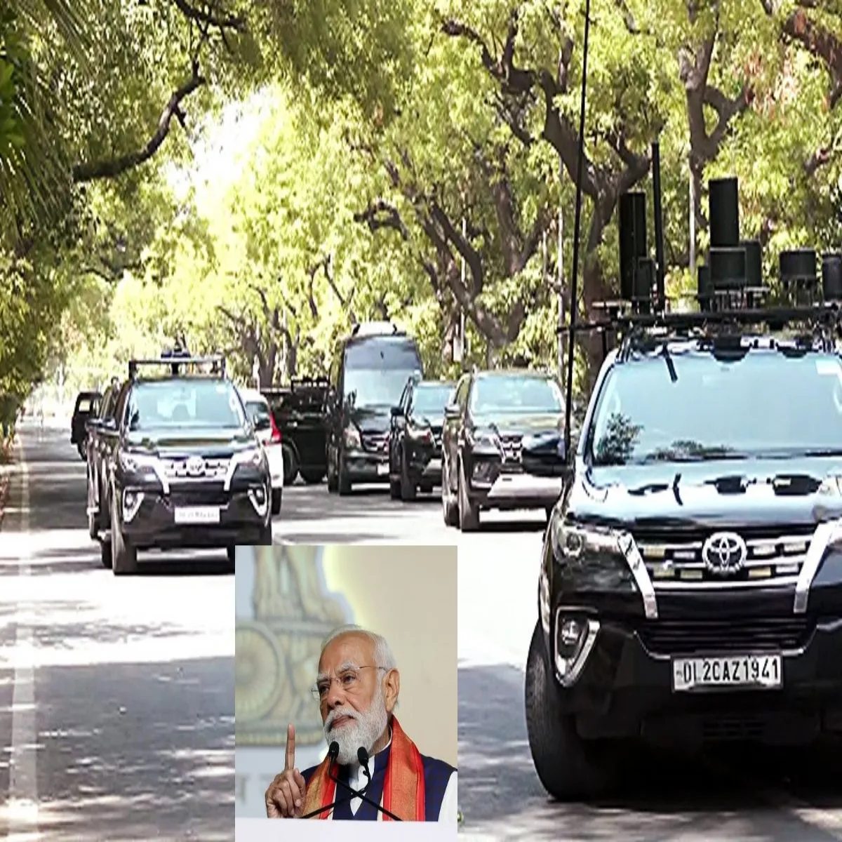 Security Security Piem Modi Aadha Kaphila