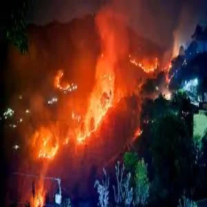 uttarakhand weather rain fire alert