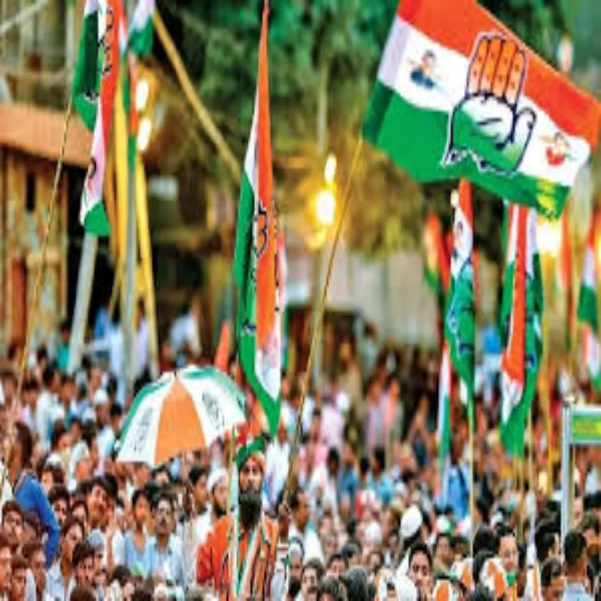 Congress Protest Congress Protest Mhngaee Berojgari