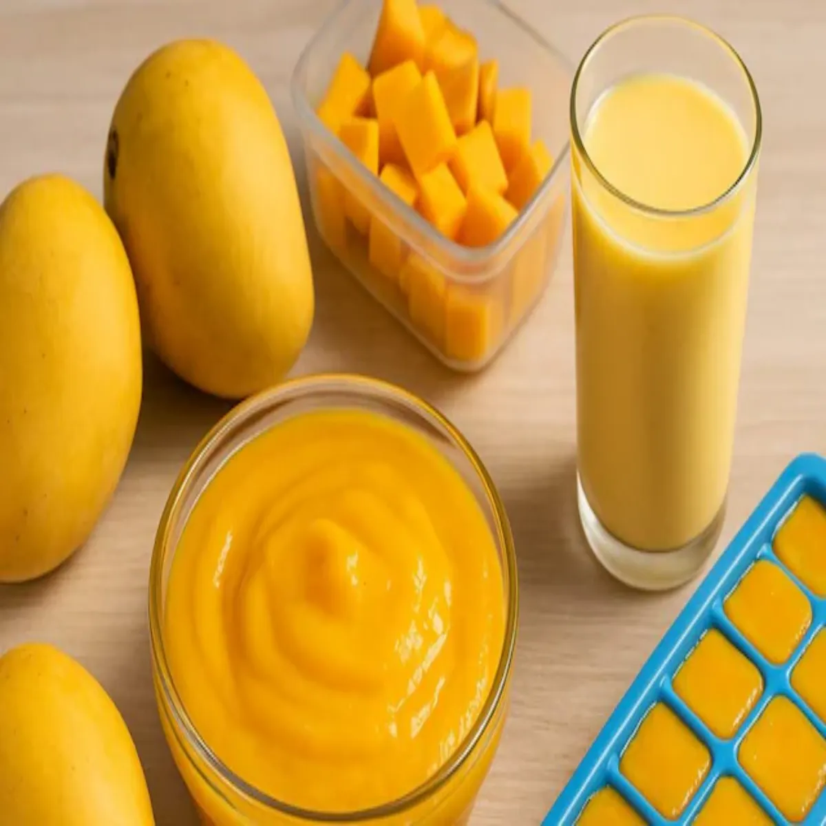 Mango Pulp Mango Pulp Janen Aam