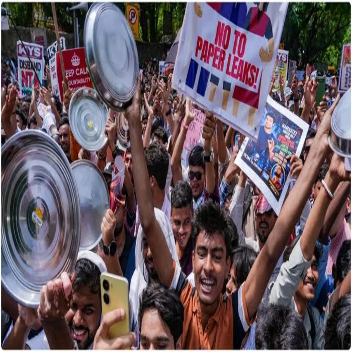 Educationprotest Educationprotest Jntr Mntr Anshn Sath