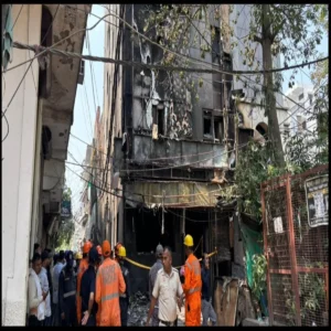 malviya nagar building safety crackdown