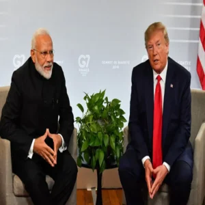 modi trump meeting g7 france