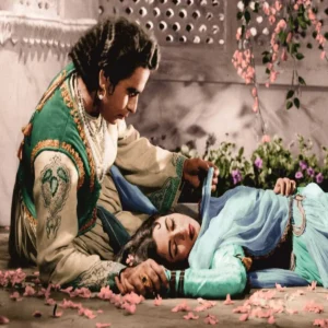 mughal e azam song recording story