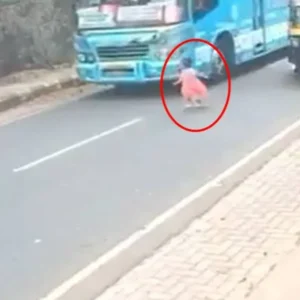 viral video child road safety