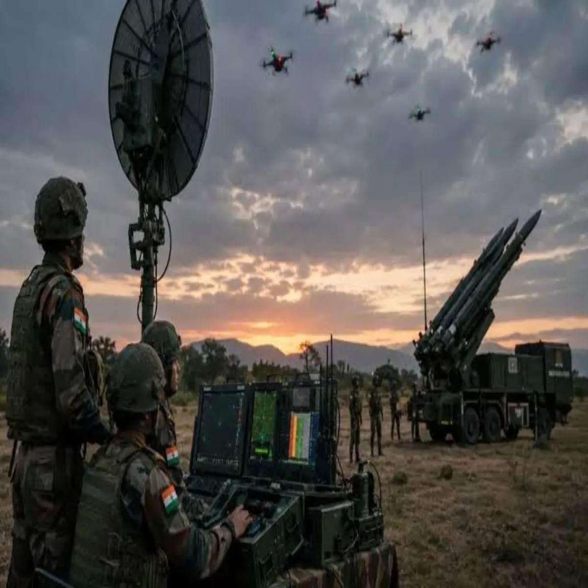 Drone Drone Bhartiy Sena Nee Baj