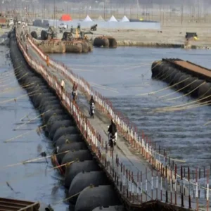 faridabad yamuna pontoon bridge