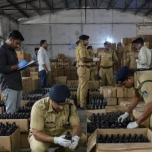 ganja smuggling woman arrested