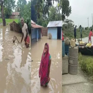 kosi flood bihar villages update