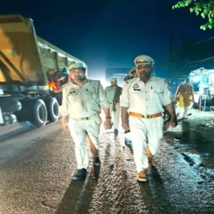 mahoba mla convoy truck accident