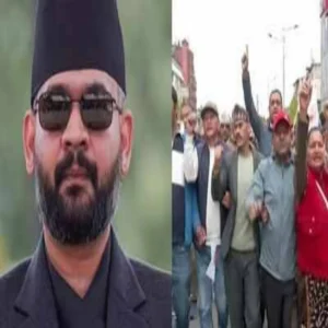 nepal eviction protest crisis