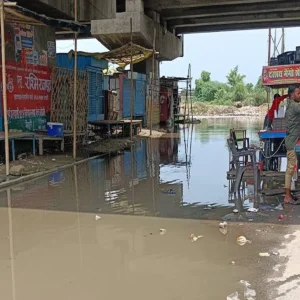odisha rain underpass traffic disruption