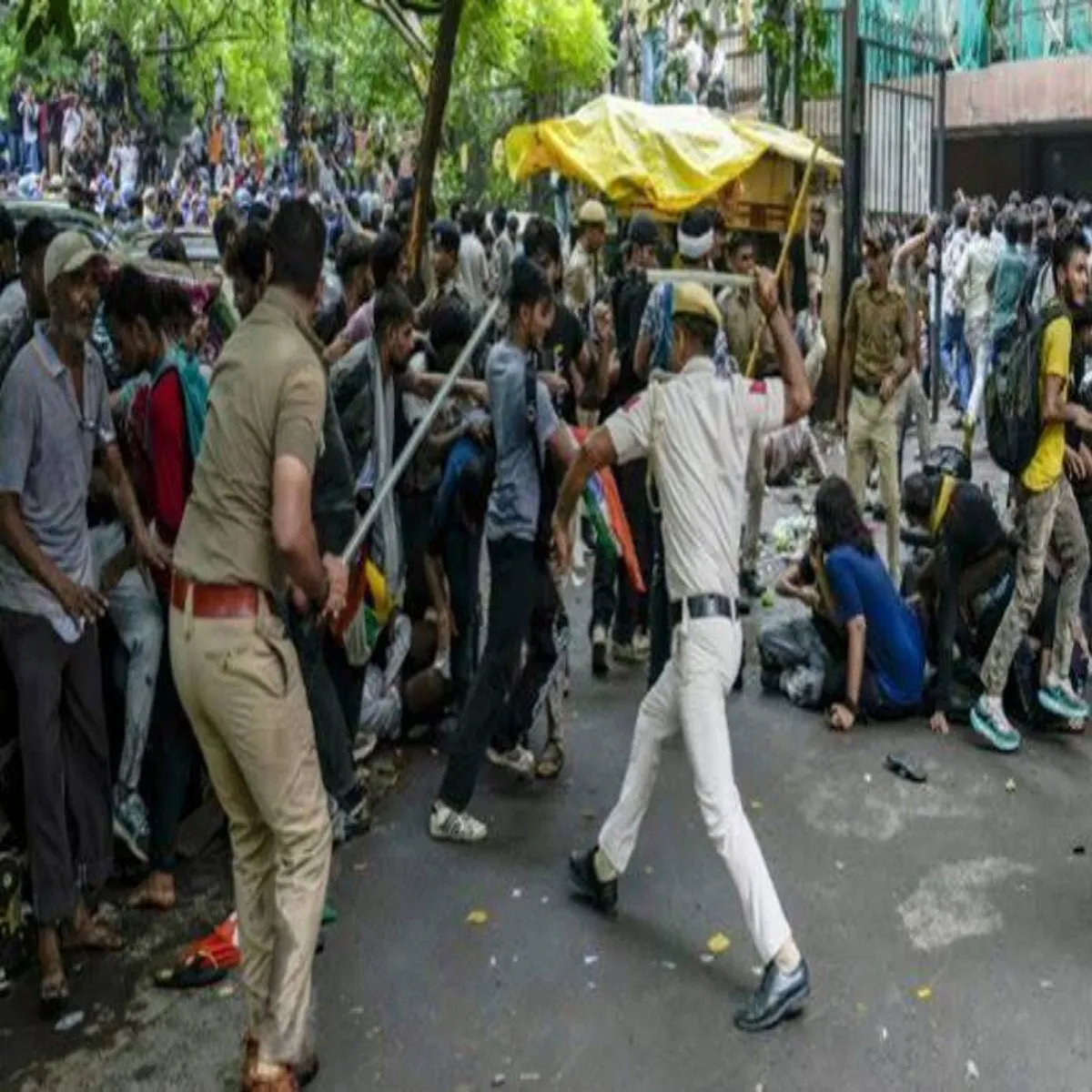 Studentprotest Studentprotest Prdrshn Bich Srkar Snvad