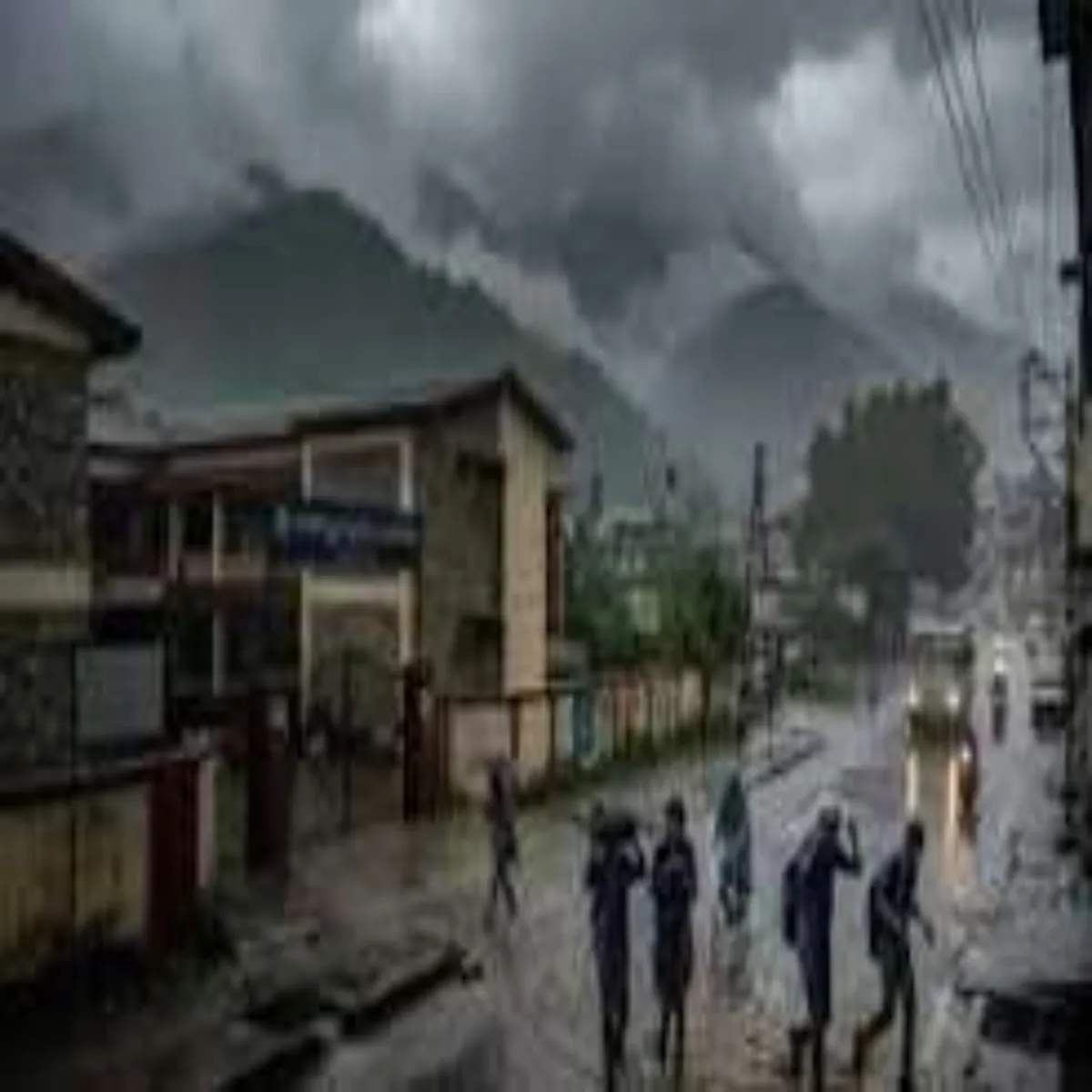 Weather Weather Uttrakhnd Men Musladhar Barish