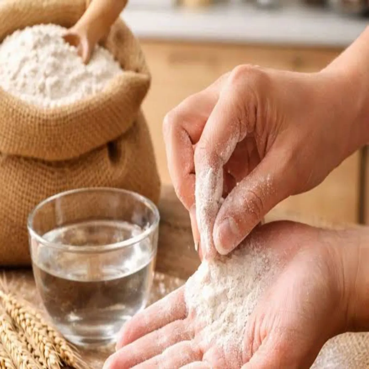 Wheatflour Wheatflour Ghr Aata Shuddh Milavti