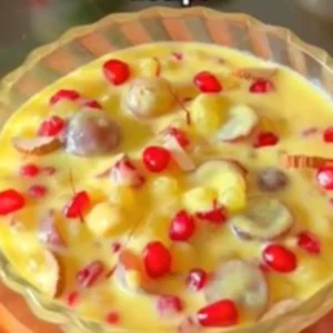 fruit custard sawan somvar vrat